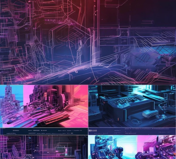 科技动态壁纸如何制作，从创意到 finish